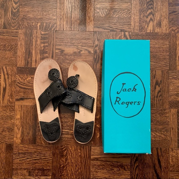 Jack Rogers Palm Beach Flat Sandals - Picture 3 of 7